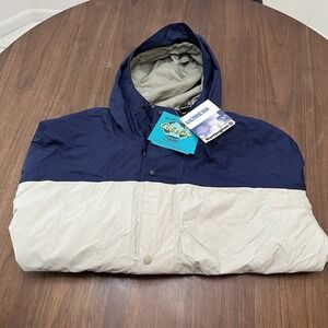 Cabelas Hooded ULTREX All Weather Jacket XXXL 3XL Burlington Wind Waterproof